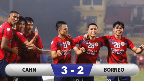 Kết quả CAHN 3-2 Borneo: Văn Đô, Đình Bắc lập siêu phẩm